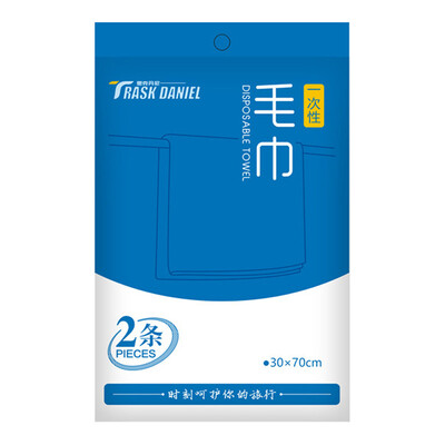 

Kawano Travel Disposable Towel Travel Hotel Hotel Portable Non-woven Towel Non-Compressed Towel 2 Pack White