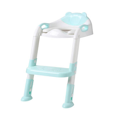 

Baby Potty Seat Children Training Safety Toilet Seat with Adjustable Ladder