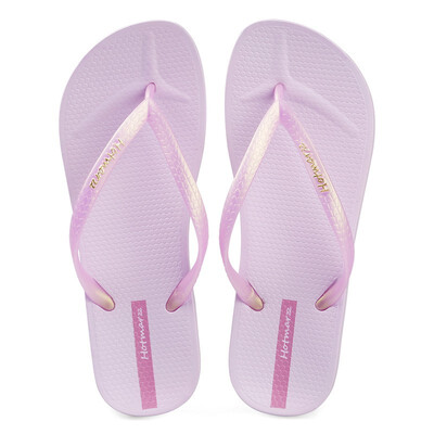 

Hotmarzz solid color couple flip-flop for women