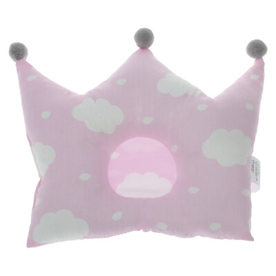 

Crown Shape Baby Pillow Infant Newborn Sleeping Headrest