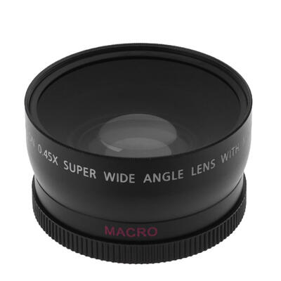 

58mm 045X High Definition Super Wide Angle with Macro Lens for Canon Nikon