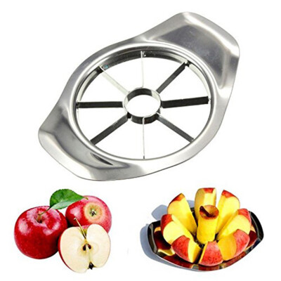 

Stainless Steel Fruit Cutter Slicer Vegetable Fruit Blade Wedger Orange Peeler