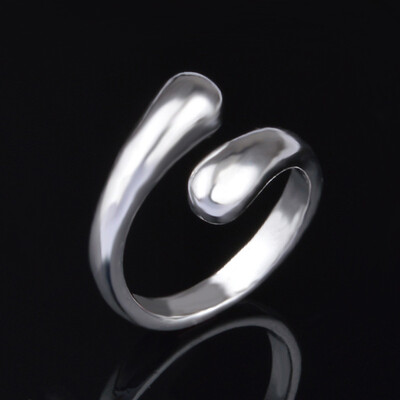 

Plated Ring Jewelry Size Luxury Open for for Gold New Women Finger White Gifts Statement Design