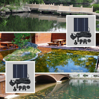 

7V 12W Solar Power Eco-friendly Energy-saving Garden Fountain Pump Waterfall Bird Water Pump
