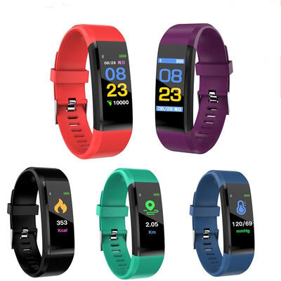 

Fitness Tracker Bluetooth Smart Bracelet Activity Tracker with Touch Screen Heart Rate Sleep Blood Pressure Monitor