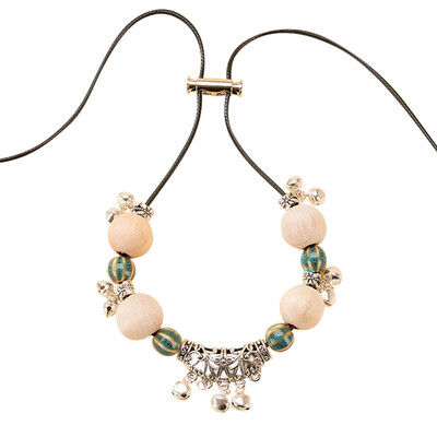 

Pet Wood Camphor Insecticide Collar for Small Medium Dogs Cat Novel Handmade Anti-slide Necklace Collar for Preventing Lice Flea