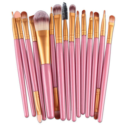 

15pcs Eye Shadow Makeup Brush Set Eyes Make Up Eyebrow Cosmetic Brushes