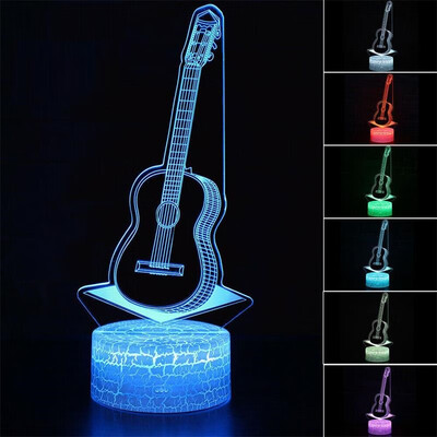 

Kids Gift 3D Illusion Night Light With Different Shape 7 Color Change LED Desk Lamp Touch Home Room Dector Gift