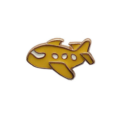 

2pcs Cartoon Lovely Aircraft Rocket Planet Collar Brooch Pins Jewelry Unisex New