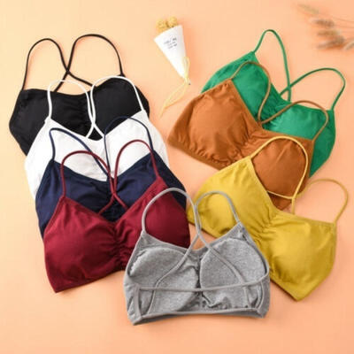

Sports Bras for Womens Seamless Comfortable Yoga Bra with Removable Pads Bra