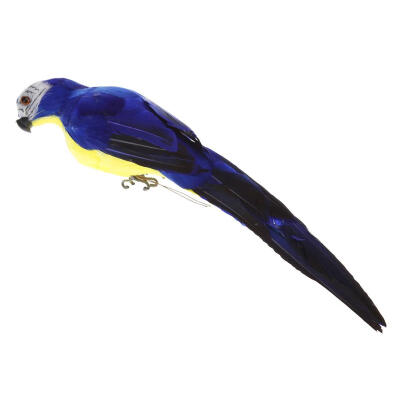 

Creative Foam Feather Artificial Parrots Imitation Bird Model Garden Decor