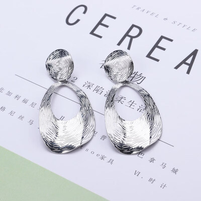 

2019 Hot Sale Women Heart Drop Earrings Girl Gift Flower Leaf Pendant Statement Earring Fashion Party Jewelry bijoux Orecchini