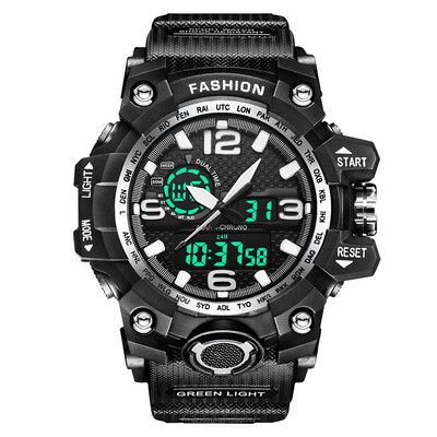

Sports Watch Male Junior High School Student Night Light Outdoor Waterproof Climbing Adult Watch Boy Fashion Military Watch