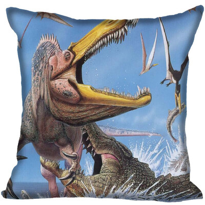 

Dinosaur Hot Sale Pillow Case High Quality New Years Pillowcase Decorative Pillow Cover For Wedding Decorative Christmas
