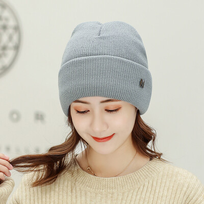 

Winter Knitted Hat for Men&Women Outdoor Wool Hat for Adult Couples