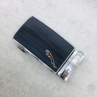 

Mens belt buckle fashion printing automatic buckle leather waistband custom