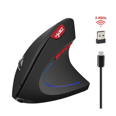 

T22 USB 24G Bluetooth Wireless Gaming Mouse Rechargeable Vertical Mouse For Laptop Desktop Computer