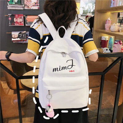 

Guzhugan schoolbag girls campus Sen Department Korean version of high school students backpack 100 sets of simple ins shoulder bag