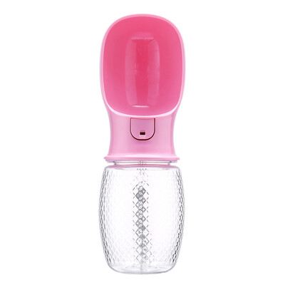 

Dog Water Bottle Pet Cat Travel Water Bottle Cups Outdoor Feeder Water Drinking Bowl Small Green