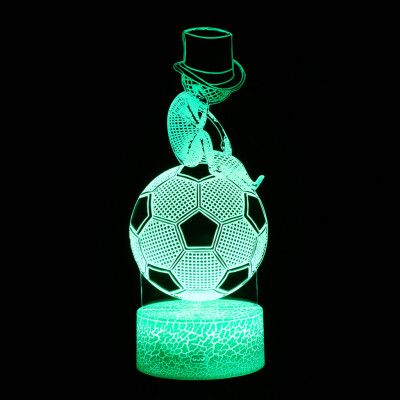 

〖Follure〗LED 3D Illuminated Lamp Optical Illusion Desk Night Light With 7 Color Changing