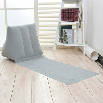 

〖Follure〗Outdoor Inflatable Pillow Beach Mat Lazy Beach Mattress Folding Lawn Camping Mat