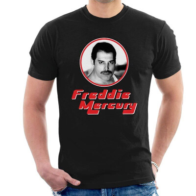 

Freddie Mercury Stare Retro Photo Frame Mens T-Shirt