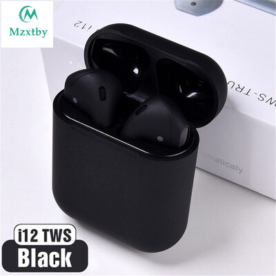 

i12 Earpiece Pop Up Bluetooth Earphones Touch Control Wireless Headphone Headsets True Wireless Earbuds Stereo Tws Original