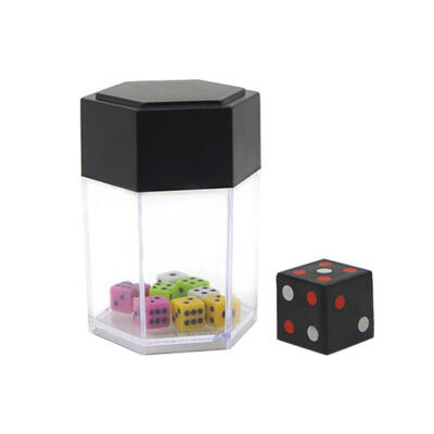 

Big Explosive Dice Colorful Plastic Dice Toys for Magic Trick Prank Props