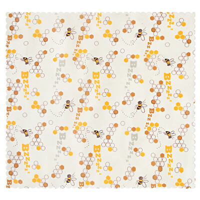 

Toponeto 3pc Beeswax Fresh Cloth Organic Cotton Reusable Food Grade Packaging Cloth