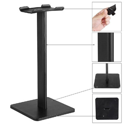 

Universal Modern Design Universal Earphone Holder Flexible Headset Hanger Headphonea Stand Convenient Storage Earphone Bracket Wit