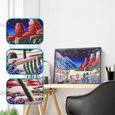 

DIY 5D Diamond Painting Kits DIY Drill Diamond Painting Needlework Crystal Painting Rhinestone Cross Stitch Mosaic Paintings Arts