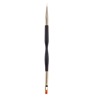 

1pc Double Head Nail Art Liner Brush UV Gel Drawing Painting Manicure Pen