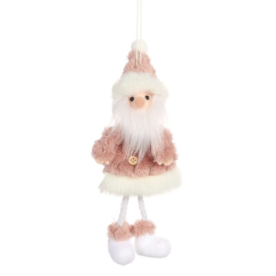 

Gobestart Christmas Ornaments Santa Claus Snowman Reindeer Toy Doll Hang Decoration Gift