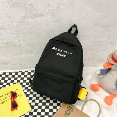 

Shenya Feng ins Super Hot Bookbag Female Korean Edition Senior High School Students Uzzang Campus Junior High School Backpack Fema