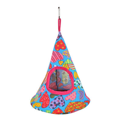 

Cone Shape Birds Parrot Nest Comfortable Hamster House Small Animals Cage