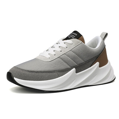 

Shark new concept retro running mens shoes PU bottom
