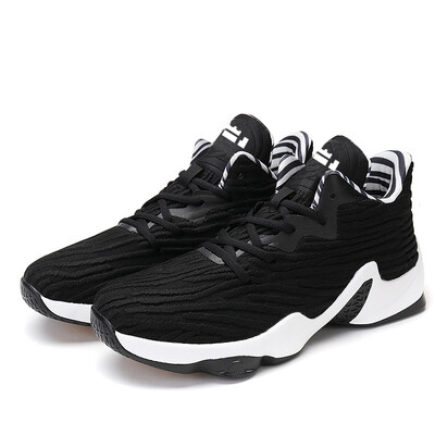 

summer flying basketball shoes mens wear-proof sports shoes mens shock-absorbing&breathable students basketball shoes re