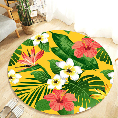 

Gobestart Botany Elements Blanket Round Bathroom carpet 55cm