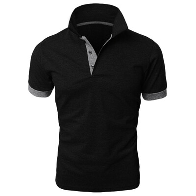 

Toponeto Fashion Mens Patchwork Shirt Double Color T-Shirts Top Blouses