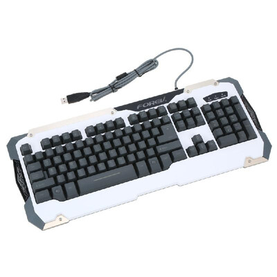 

FOREV USB Wired Professional Gaming Imitation Mechanical Keyboard 19 Key Anti Ghosting with Backlit for PC Laptop Desktop