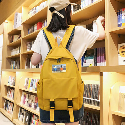 

Well backpack female shoulder bag ins style student bag Korean version high capacity Japanese department high capacity Japa