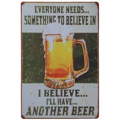 

Toponeto Vintage Metal Tin Sign Poster Plaque Bar Pub Club Cafe Home Plate Wall Decor A