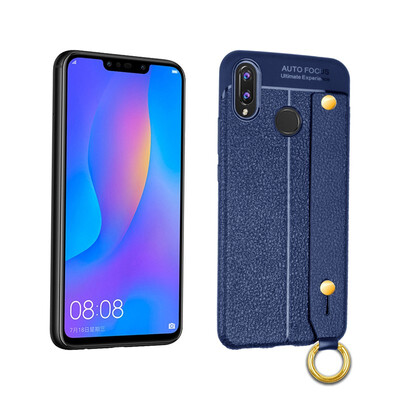 

Goowiiz Phone Case For Huawei Y6 IIHonor 5AHolly 3Holly 3 Plus Fashion Leather PU Pattern TPU Soft Wristband Bracket
