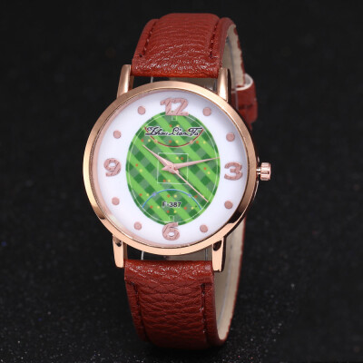 

〖Follure〗Women Fashion Leather Band Analog Quartz Round Wrist Watch Watches