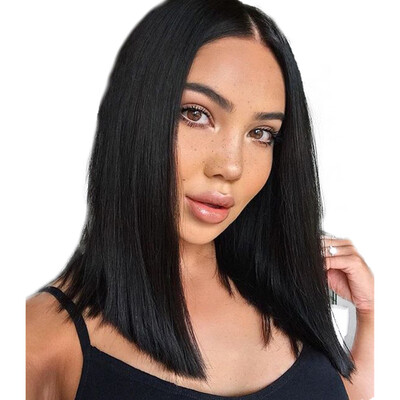 

〖Follure〗Lace High Temperature Fiber Long Straight Blonde Synthetic Lace Front Wig
