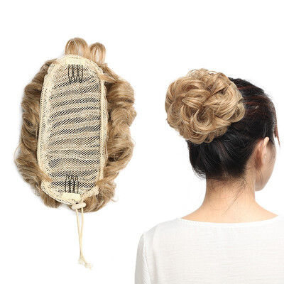 

Synthetic Hair Bun Extensions Messy Hair Scrunchies Hair Pieces for Women Hair Donut Updo Ponytail