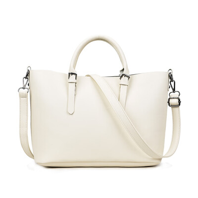 

European Style Women PU Leather Handbag Simple Shoulder Crossbody Bag