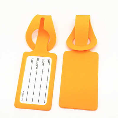 

Toponeto Silicone Luggage Tag Trolley Case Anti-Lost Identification Card Information
