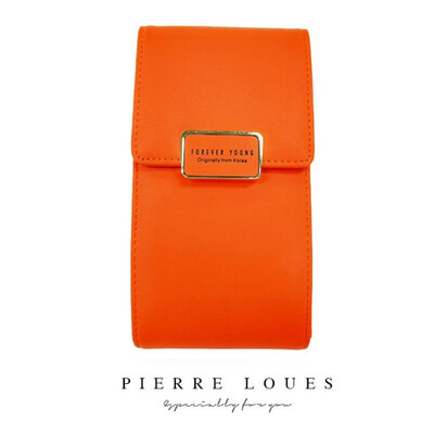 

New diagonal mobile phone bag Korean version of simple personality multi-functional womens purse