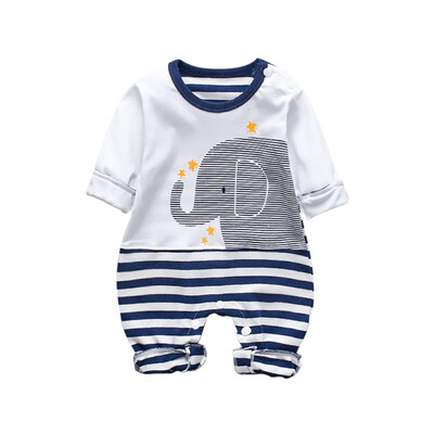

Autumn Baby Boy Girl Clothes Casual Rompers For Infant Cute Cartoon Print Long Sleeve Children Jumpsuit Outfits for Babe